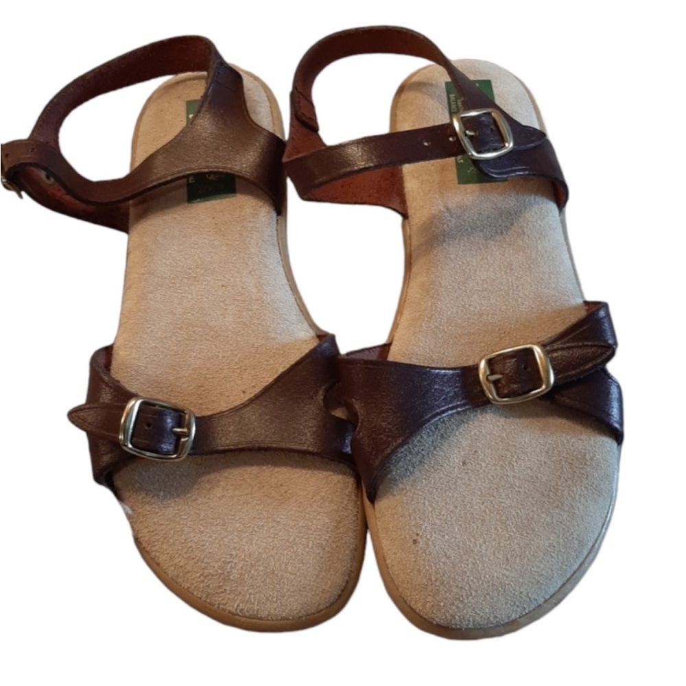 Made In Italy Leather Sandals Size 7M